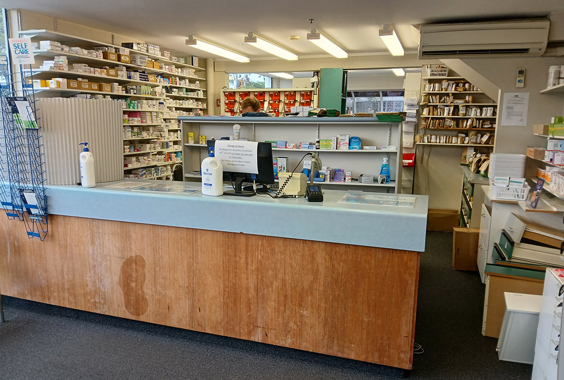 Ropata Pharmacy refit - before
