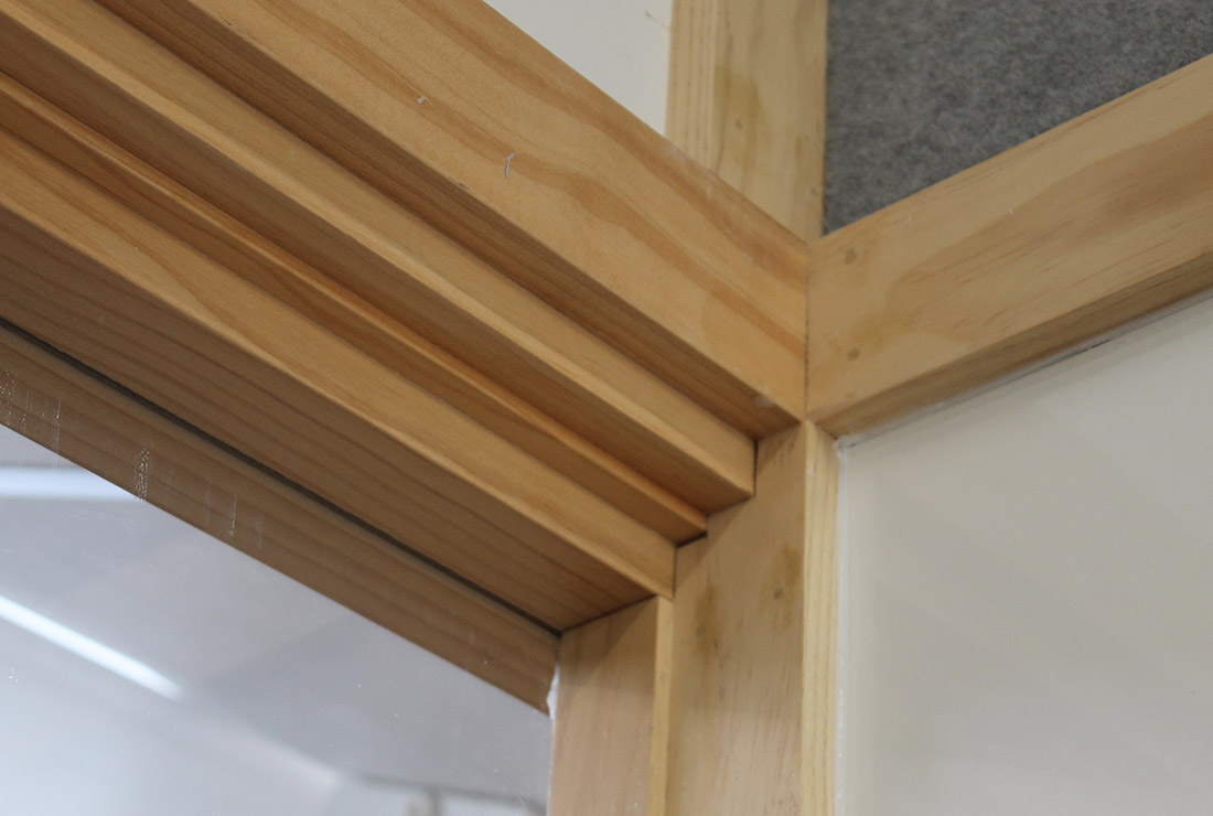 Silverstream School Room 4 - joinery detail - photo by BluePencil Architects